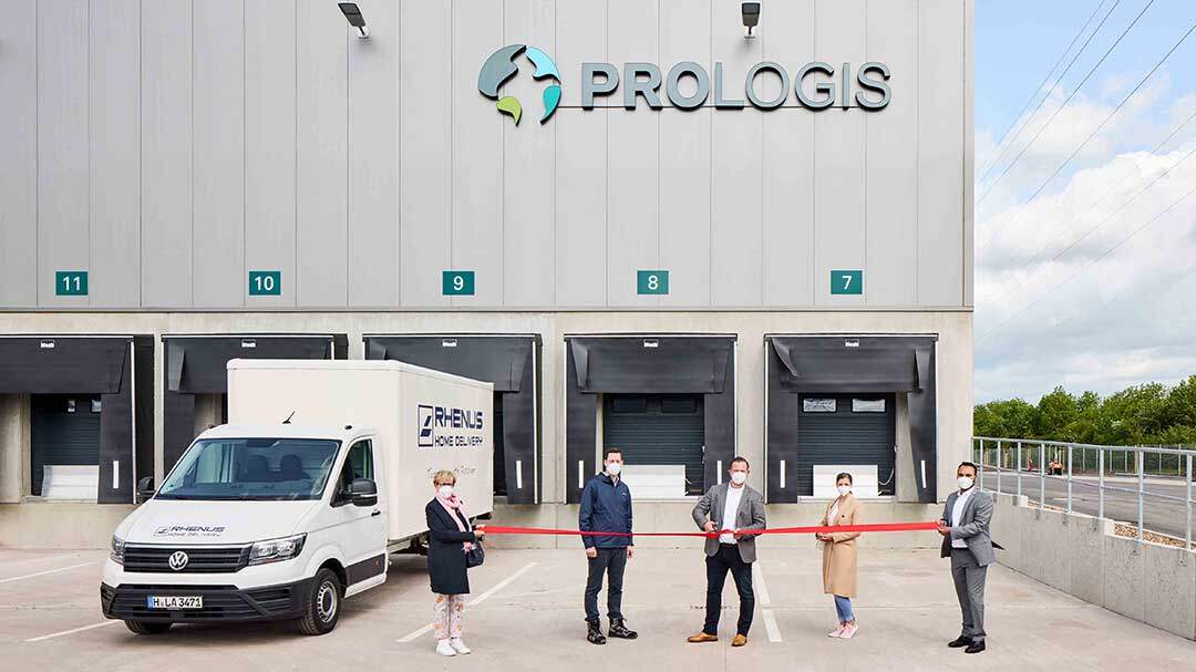 Prologis übergibt Logistikanlage an Rhenus
