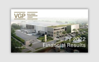 VGP veröffentlicht Geschäftsbericht 2022