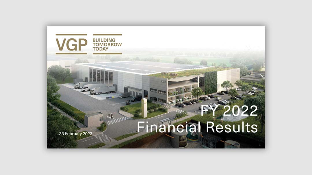 VGP veröffentlicht Geschäftsbericht 2022