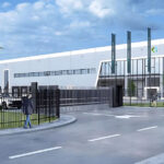 Visualisierung des Prologis Park Illingen. Das Stuttgarter Familienunternehmen Lapp Gruppe wird das neu fertiggestellte Gebäude ab Januar mieten.