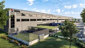 REPA wird den Neubau ab 2027 als Bürogebäude und als Logistikzentrum für Ersatzteile und Zubehör für Gastronomiegeräte nutzen.