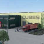 Die Europa-Center-Cubes sollen in Bremerhaven in direkter Nähe zum Container-Terminal, erstmalig realisiert werden.