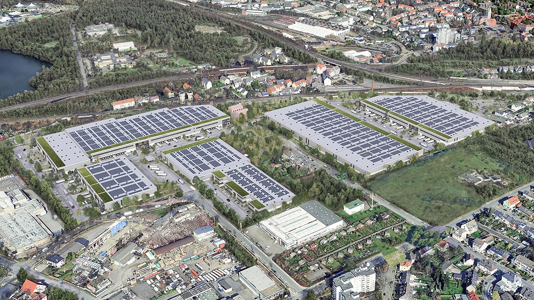 Prologis baut auf 278.000 Quadratmeter großem Brownfield