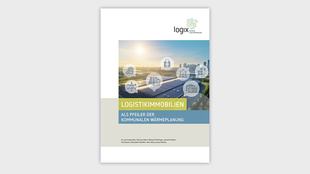 Neue Logix-Studie: Logistikimmobilien sind ein Schlüssel zur Energiewende
