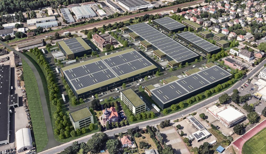 Mit dem CTPark Dresden West revitalisiert CTP ein circa 96.000 Quadratmeter großes Brownfieldgelände für die wachsende Halbleiterindustrie in Sachsen.