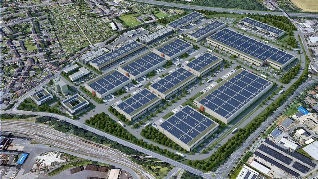 Mit dem CTPark Mülheim realisiert CTP derzeit rund 160.000 Quadratmeter Hightech-Nutzfläche auf dem Grundstück eines ehemaligen Industrieareals, wovon Siemens Energy ca. 20.000 Quadratmeter nutzen wird.