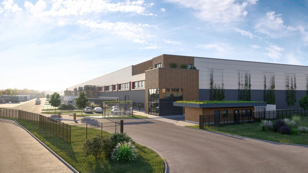 Mit dem neuen ESG-Label der Logix Initiative können Entwickler und Eigentümer bestätigen lassen, dass ihre Neubauten dem Logix ESG-Leitfaden entsprechen. Der „Industriepark Grimma“ von Hines ist die erste Immobilie, die das Label erhält.