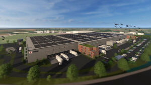 Blick in die Zukunft: Fiege schafft über 50.000 Quadratmeter Logistikfläche in Hessisch Lichtenau.