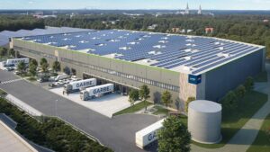 Das Grundstück liegt im Gewerbegebiet an der Henry-Everling-Straße in Sichtweite der A1 und bietet somit eine hervorragende Verkehrsanbindung an das deutsche und europäische Fernstraßennetz.