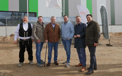 Aconlog begeht Richtfest für Logistikneubau in Viersen