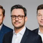 Leiten gemeinsam seit Anfang April die Unternehmensgeschicke bei Bulwiengesa (v.l.n.r.): Sven Carstensen, Kristian Reinhold und Felix Embacher.