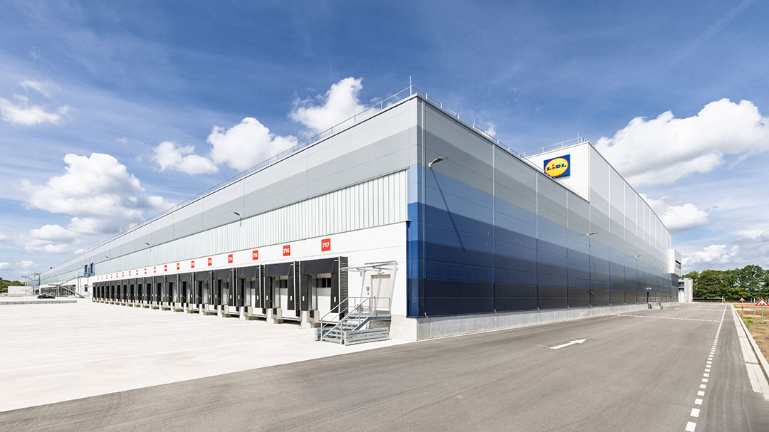 Lidl nimmt Verwaltungs- und Warenverteilzentrum in Bietigheim in Betrieb