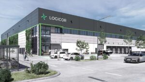 Logicor plant die Immobilie nach dem BEG-40-Standard und strebt eine DGNB-Gold-Zertifizierung an.