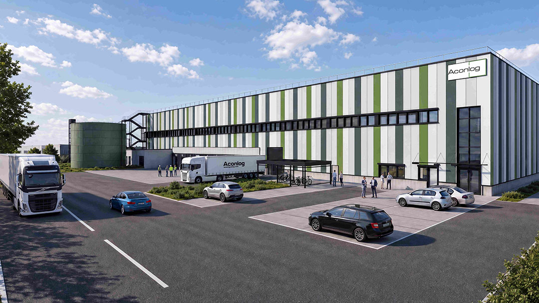Aconlog plant Logistikneubau auf Brownfield in Kerpen-Sindorf