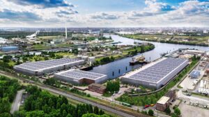 Mit der HGK Logistics and Intermodal begrüßt Four Parx den ersten Mieter seines Projekts in Hamburg-Harburg.