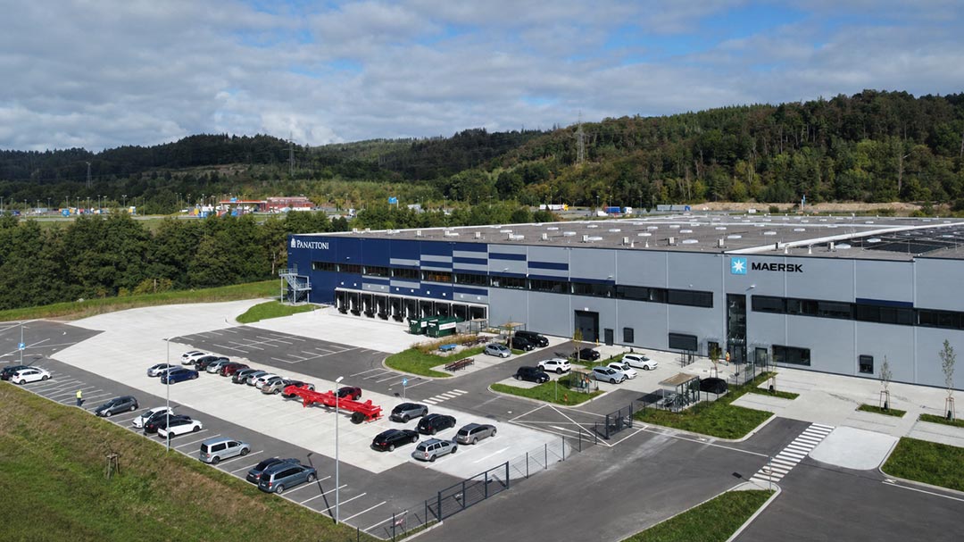 Maersk startet Betrieb in Panattoni-Immobilie