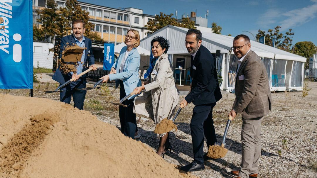 Mileway feiert Spatenstich für Logistikprojekt in Berlin-Reinickendorf