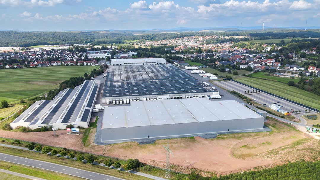 Hermes-Logistikzentrum bei Coburg erhält GOTS-Siegel